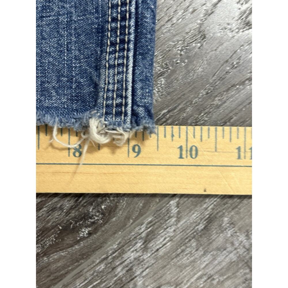 Vintage Lee Dungarees Dark Wash Baggy Carpenter Jeans Y2K Skater - Men’s 36x33 - Picture 10 of 10